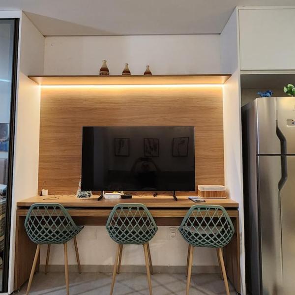 Studio Novo 3min a pé da praia de Carneiros