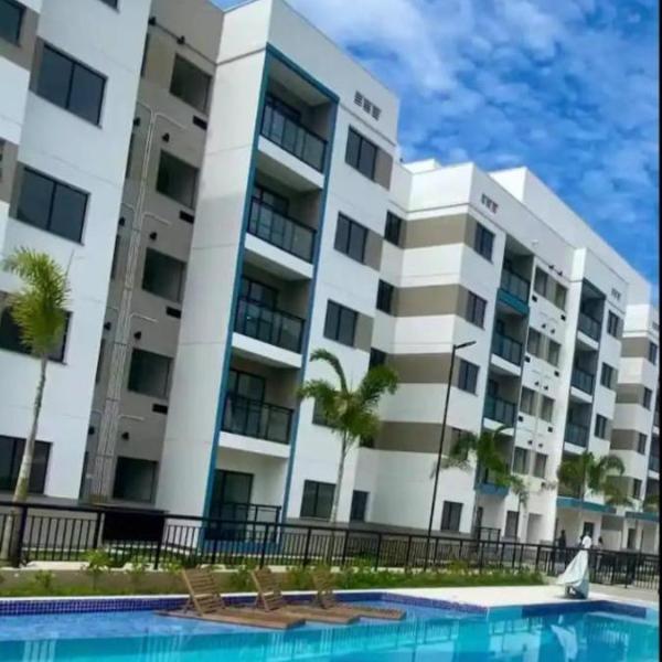 Apartamento completo com Piscina 800MTS da Praia - Foto 4