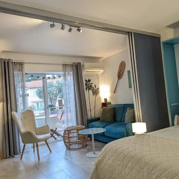 Escapade à Bandol balcon verdoyant et plage à deux pas: Bandol şehrinde bir otel