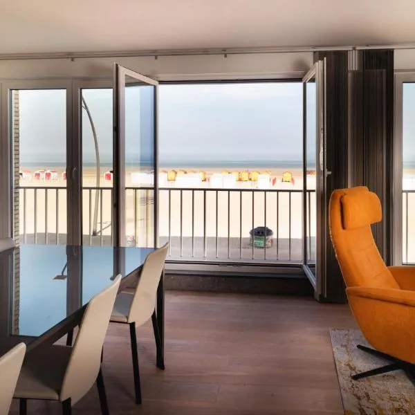 Appartement de Panne zeedijk, hotel em De Panne