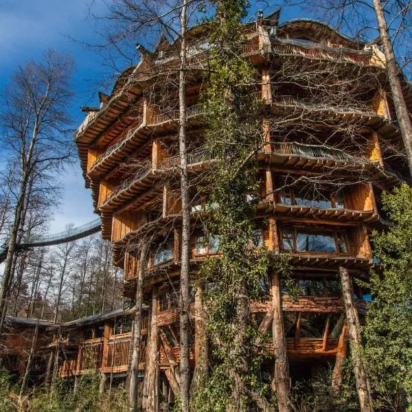 Huilo Huilo Nothofagus Hotel & Spa, хотел в Уило Уило