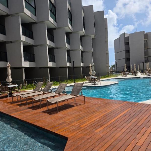 NoMAR Carneiros Prime Beira Mar com Quarto Privativo - Foto 4