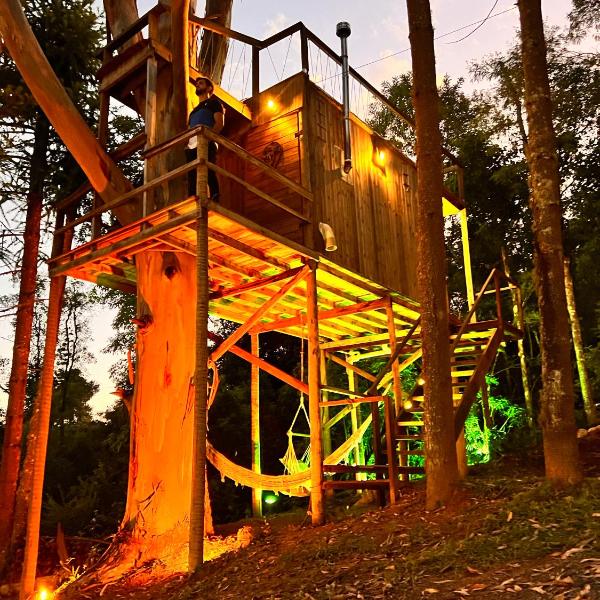 Cabana da Árvore e Cabana Retrô - ForestPlace - Foto 4