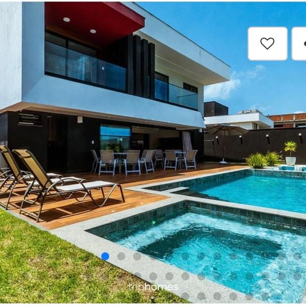 Mansão 5 Suítes - Piscina - Hidro - Cozinheira - até 16p - Praia Milionários - Ilheus - Foto 4