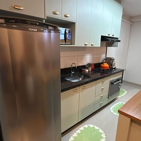 Flat de Luxo no Bueno com Piscina e Academia - Foto 4