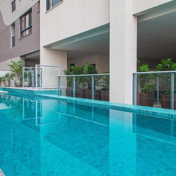 Flat de Luxo no Bueno com Piscina e Academia - Foto 3
