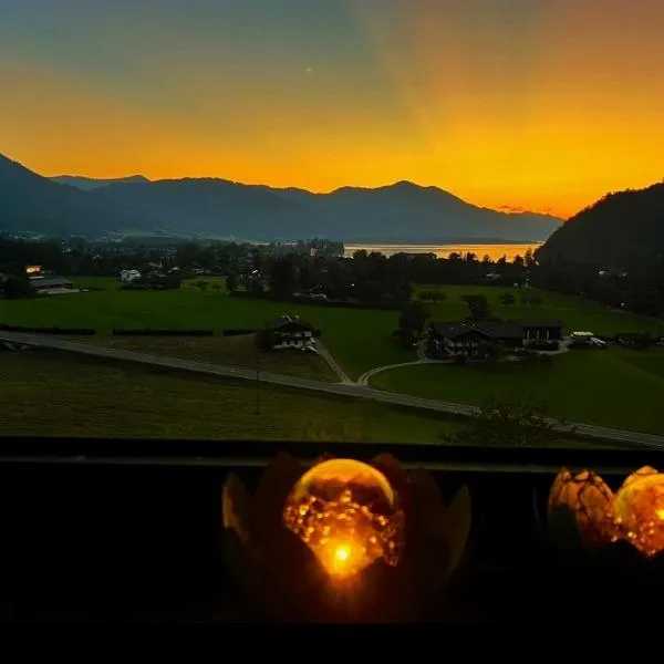 Apartment Sunset am Wolfgangsee，施特羅布爾的飯店
