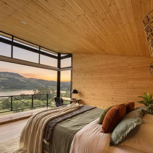 Alma de Campo Laguna Suesca - Glampings & Cabañas Suesca, hotel di Suesca