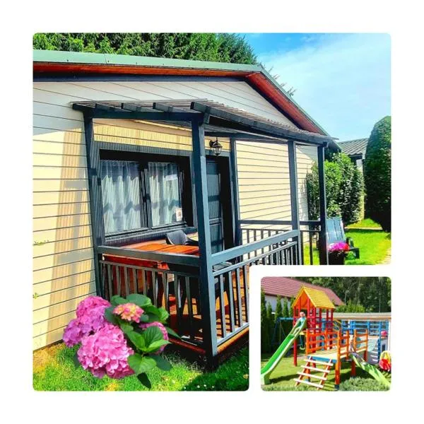 AIDA Domki Letniskowe - domki 5 min od MORZA - Plac Zabaw & ANIMACJE dla DZIECI, khách sạn ở Rewal