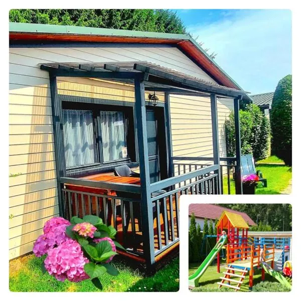 AIDA Domki Letniskowe - domki 5 min od MORZA - Plac Zabaw & ANIMACJE dla DZIECI, khách sạn ở Rewal