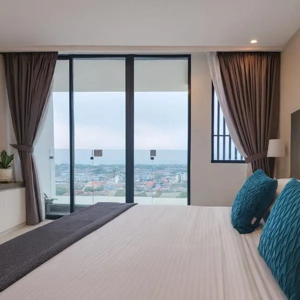 PD D'Wharf High Floor Studio With Private Entrance And Seaview Balcony – hotel w mieście Port Dickson