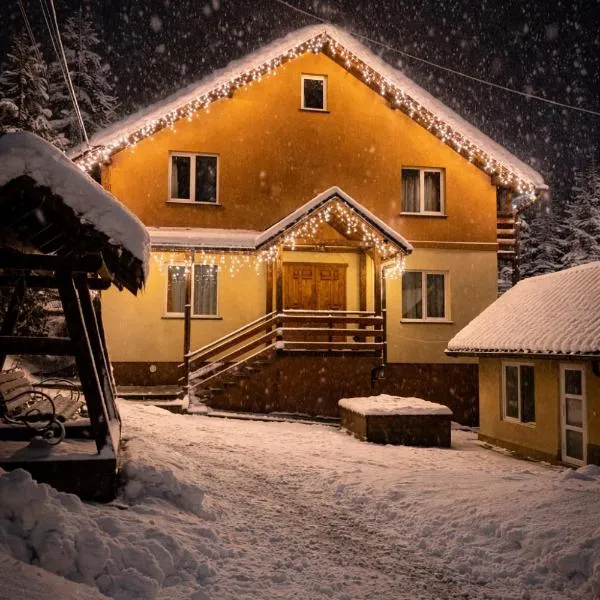 Краєвид: Vorokhta şehrinde bir otel