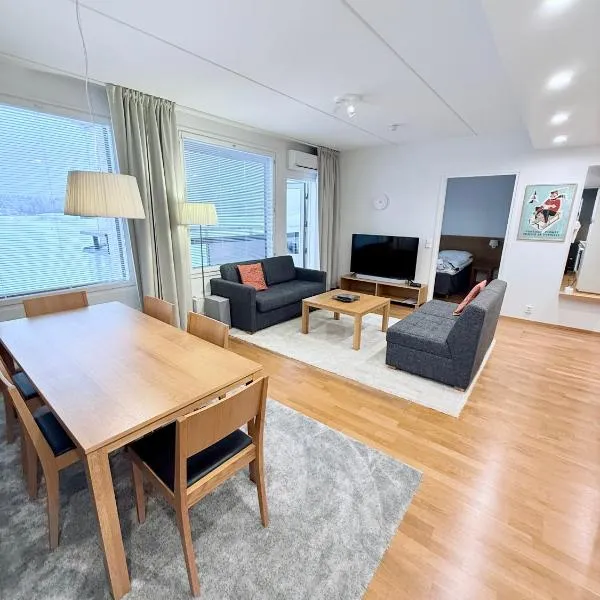 Premium Chalet huoneisto kylpylän vieressä, hotel v mestu Vierumäki