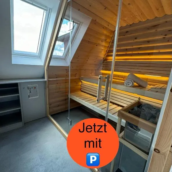 Auszeit - Modern Zentral, Sauna, Balkon, Parkplatz – hotel w mieście Bad Salzuflen