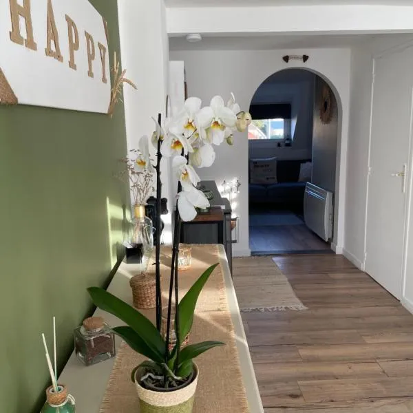 Appartement au gré des bulles, hotell sihtkohas Cucq