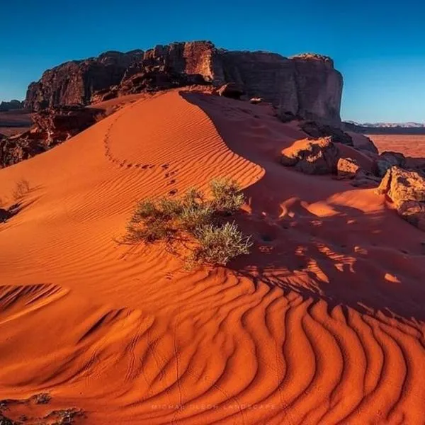 Viesnīca Wadi Rum Desert Stars Camp pilsētā Vadiruma