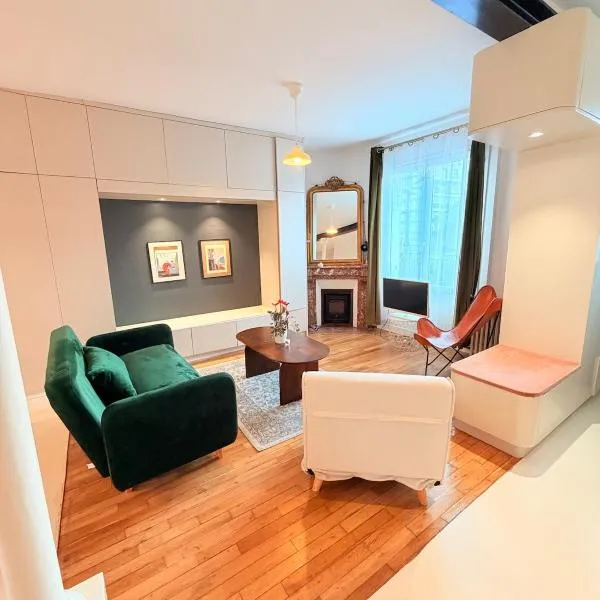 Large 3-bedroom house, garden near Paris and Disney, hotel u gradu 'Rosny-sous-Bois'