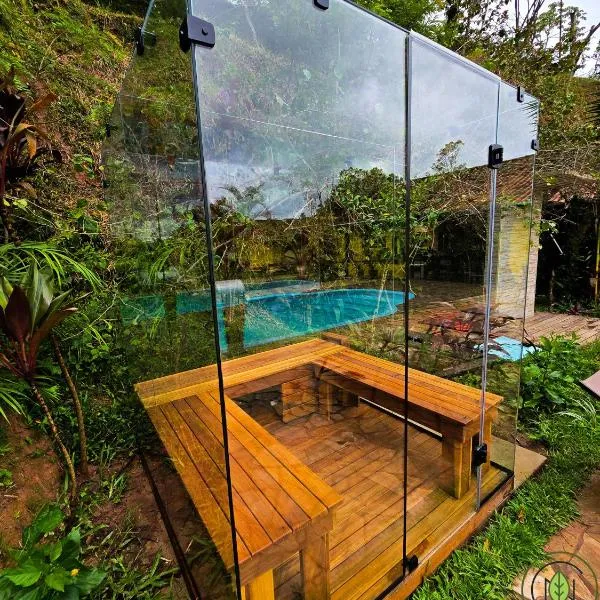 Cabana Raízes da Mata - 1 hr de SP - na Mata Atlântica, hotel di Juquitiba