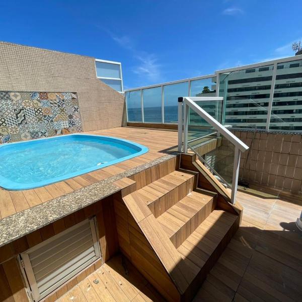 COBERTURA DUPLEx 4 DORMS COM PISCINA FRENTE AO CIRCUTTO ONDINA CARNAVAL SALVADOR
