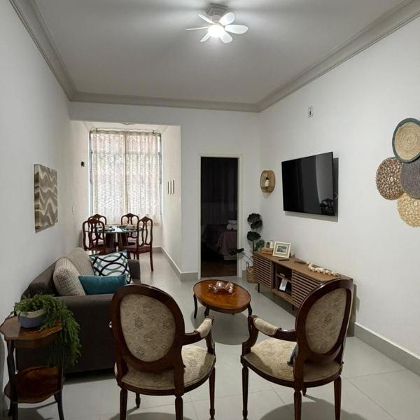 Copacabana stay com 2 quartos a 5 min da praia