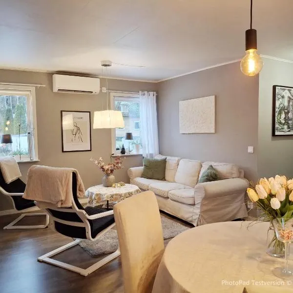 Kattugglans gästhus i utkanten av Ljungby, viešbutis mieste Jungbis