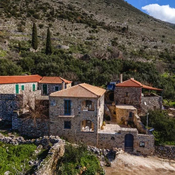 Stone house koumani, hotel i Thalámai