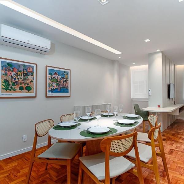 Copacabana Luxo, Apto 2Q c Suite . Praia