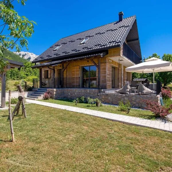 Modern Alpine Monsalbius Chalet, Hotel in Baške Oštarije