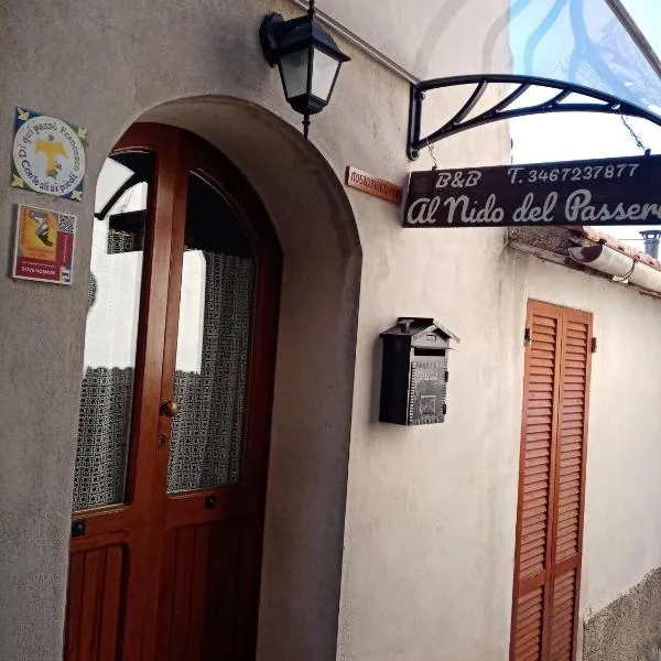 Al Nido Del Passero 1، فندق في Greccio
