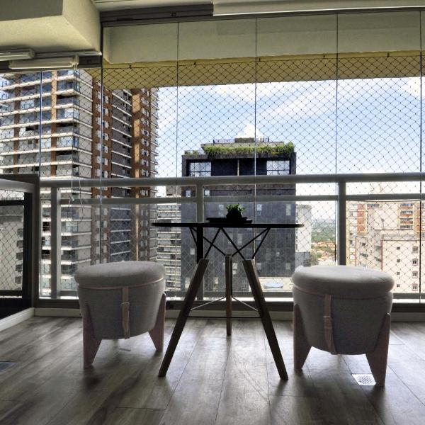 Studio Vila Mada com vista, piscina e metrô do lado - Foto 5
