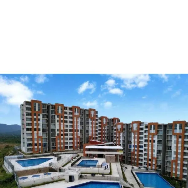 Lindo apartamento 2 habitaciones reserva del peñón, hotell sihtkohas Girardot