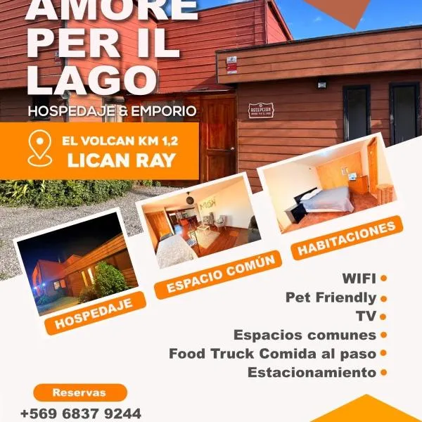 Hospedaje Amore per il lago, hotel v destinaci Villarrica