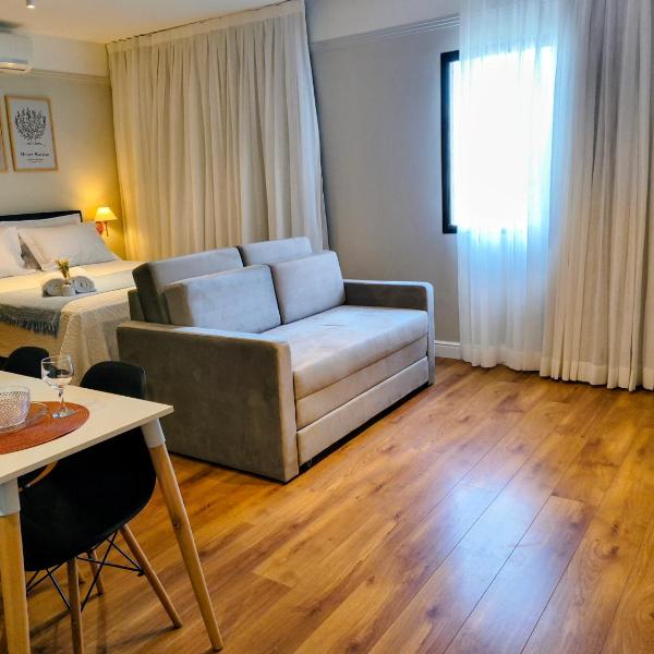 Flat Hotel Merc Espaçoso Ibirapuera 4 estrelas com Wi-Fi Recepção 24 horas 3PRI - Foto 2