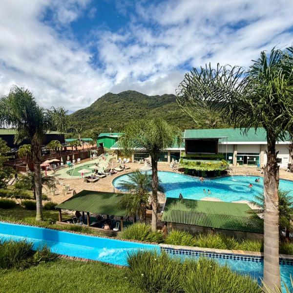 Chalé para 4 pessoas no Ecoresort Capivari