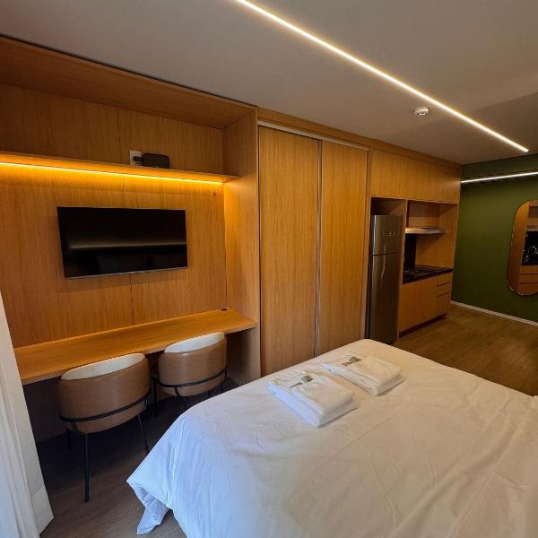 Studio moderno com portaria 24h na Vila Mariana