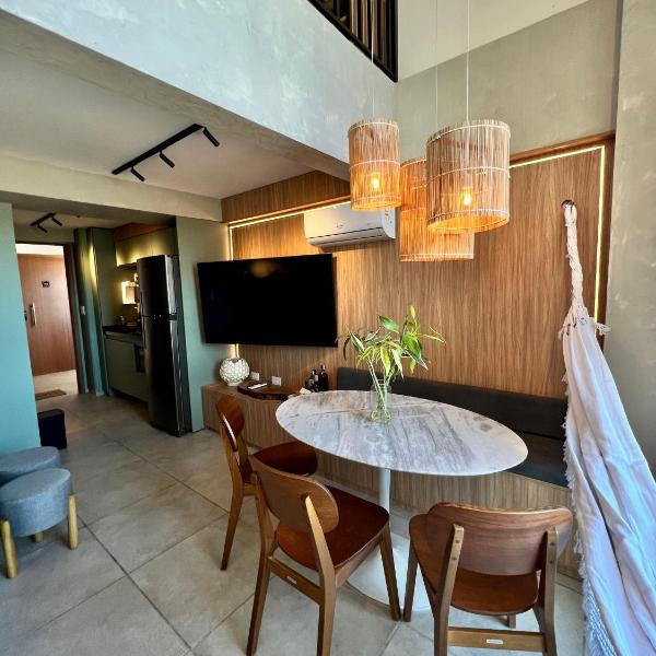 Apto B313 moderno com piscina em Carneiros