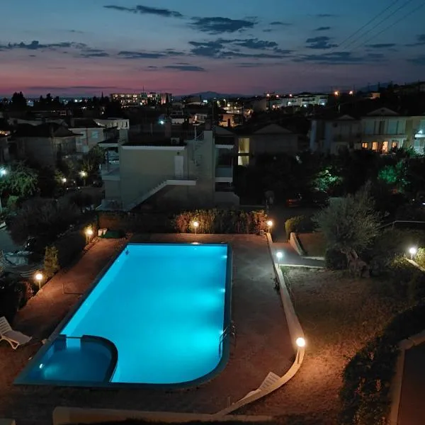 Gerakini 2BR Apt with Shared Pool, viešbutis mieste Gerakini