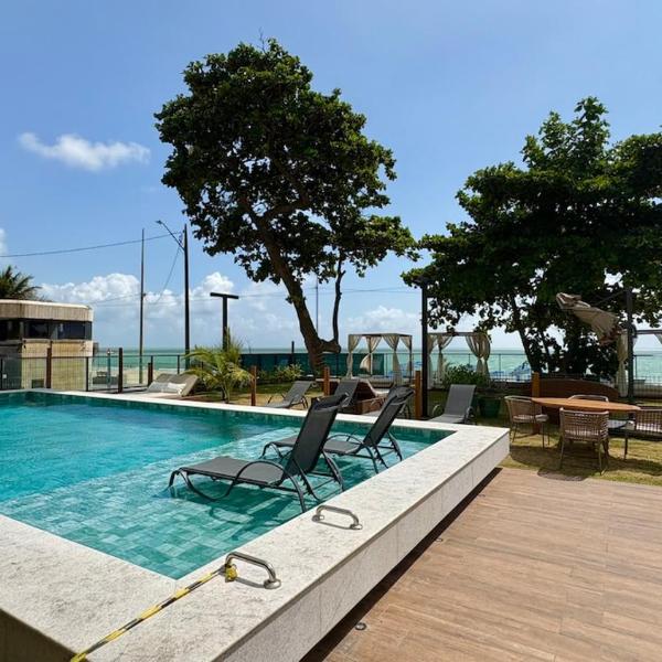 Studio BEIRA-MAR Litoral Sul próx Aeroporto Recife - Foto 4