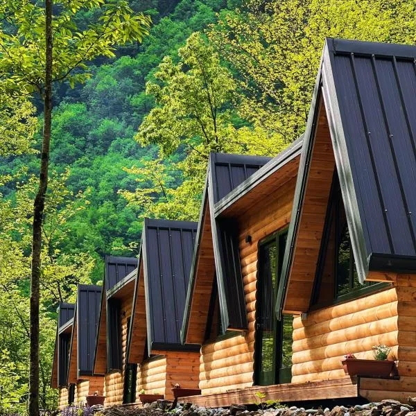 Villa's Gio Shala River, khách sạn ở Vau i Dejës