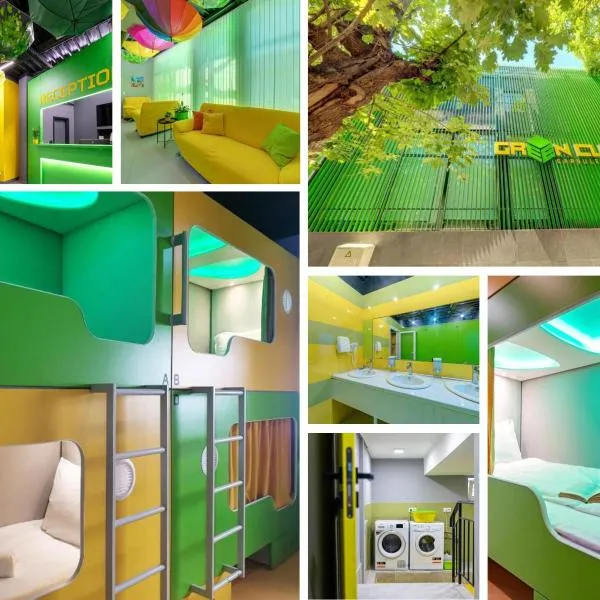 Green Cube Capsule Hostel, hotell Sofias