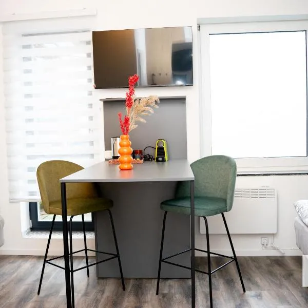 Studio-Apartament 104 free Parking Domus Kushal, hotel di Viersen