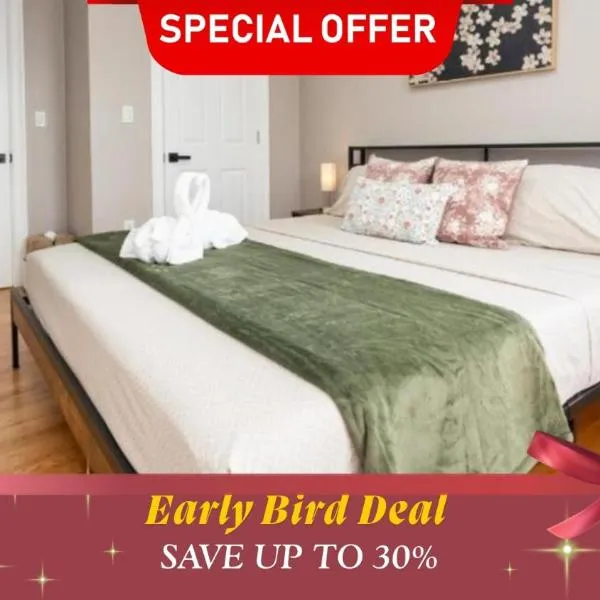 558-2 3BR Boston - Modern Nest near Franklin Park, hotel in Boston