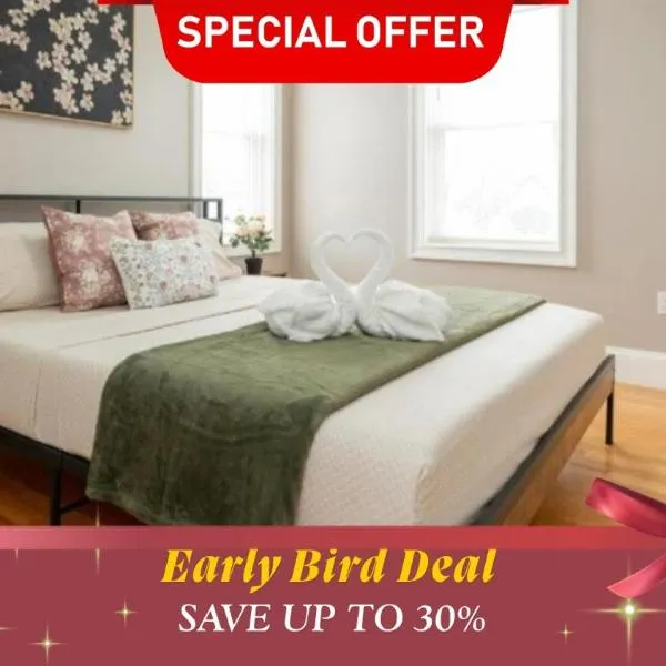 558-3 3BR Boston - Modern Nest near Franklin Park, מלון בבוסטון