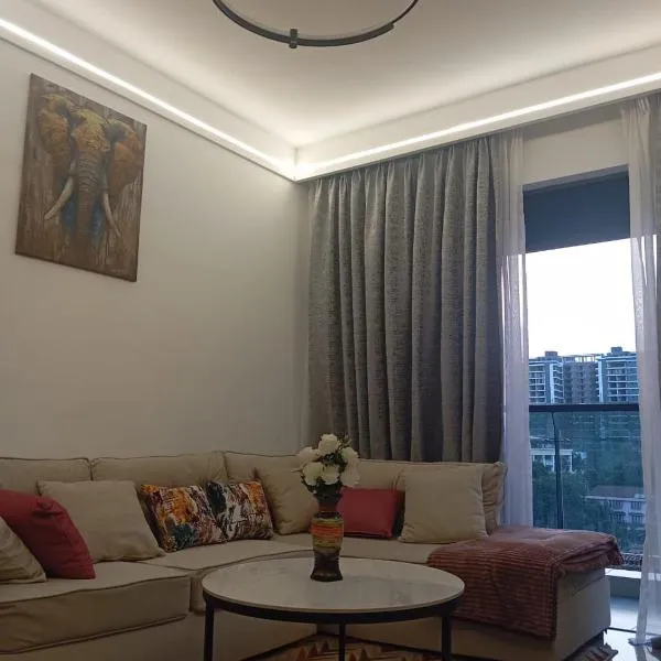 1BR apartment next to the Junction Mall, Lavington: Nairobi şehrinde bir otel