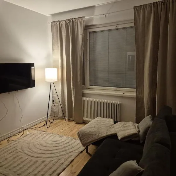 Tyylikäs kolmio Oulun keskustassa, viešbutis mieste Oulu