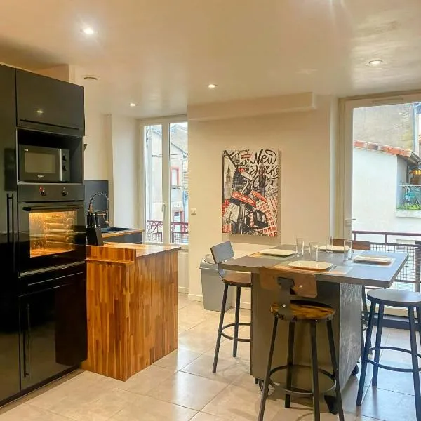 T2 Le Calypso Centre Ville, hotel a Marmande