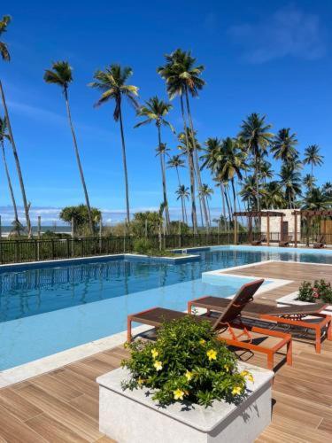 Apartamento Térreo 3 quartos Frente-mar em Ilhéus