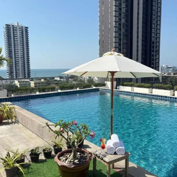 Laguna BAY 2 - One bedroom new condo Pattaya pratumnak, hotelli Pattaya Southilla