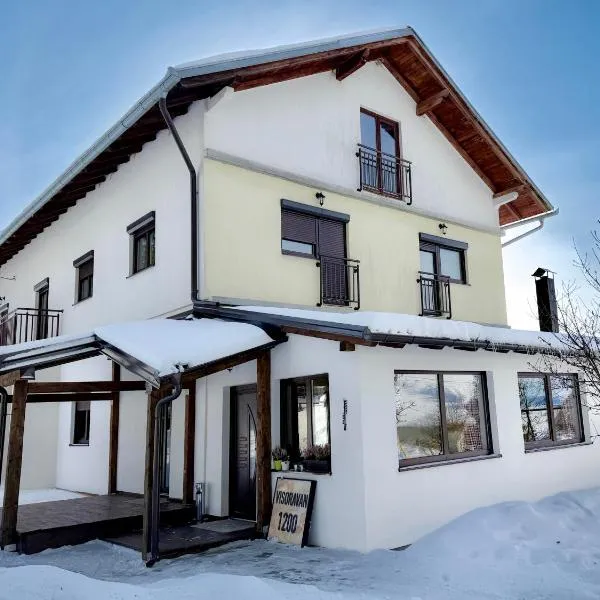 Visoravan 1200, hotel u gradu Kupres