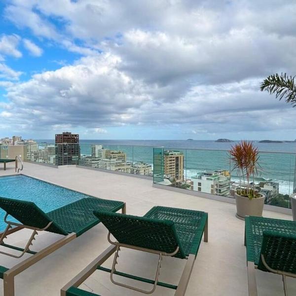 Charming in Leblon flat with parking space and services - Foto 3